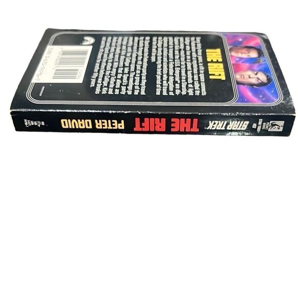 Star Trek The Rift Book #57 Vintage Paperback by Peter David - Picture 4 of 6